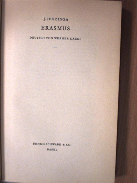 J. Huizinga - Erasmus [antikvár]