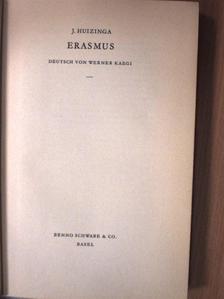 J. Huizinga - Erasmus [antikvár]