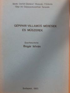 Gépipari villamos mérések és műszerek [antikvár]