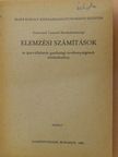 Dr. Baricz Rezső - Elemzési számítások az iparvállalatok gazdasági tevékenységének értékeléséhez [antikvár]