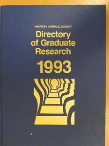 Directory of Graduate Research 1993 [antikvár]