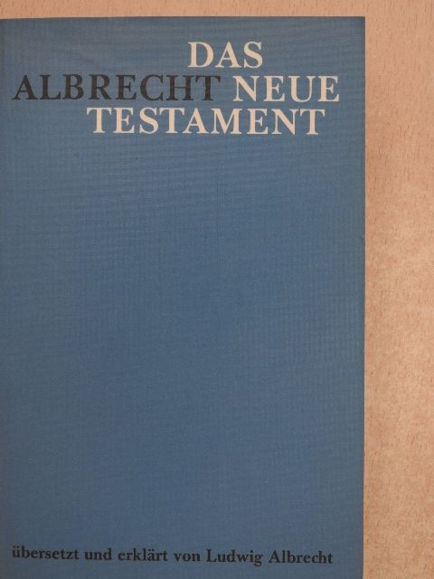 Das Neue Testament [antikvár]