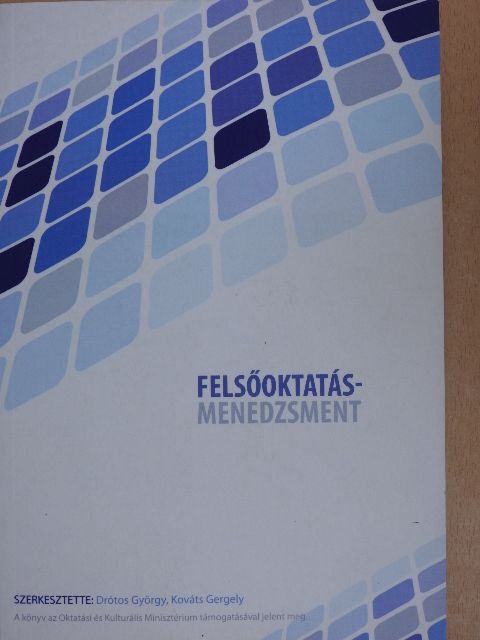 Barakonyi Károly - Felsőoktatás-menedzsment [antikvár]