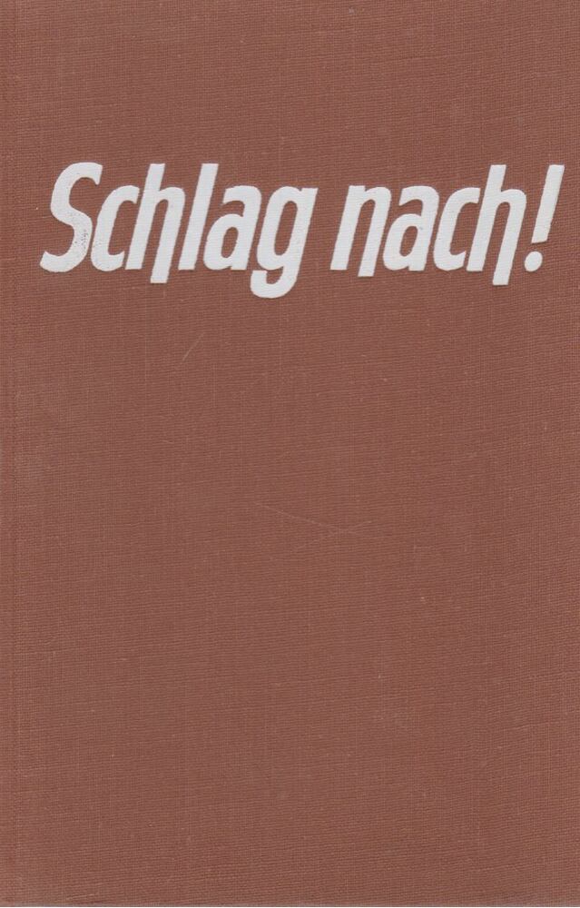 Schlag nach! [antikvár]