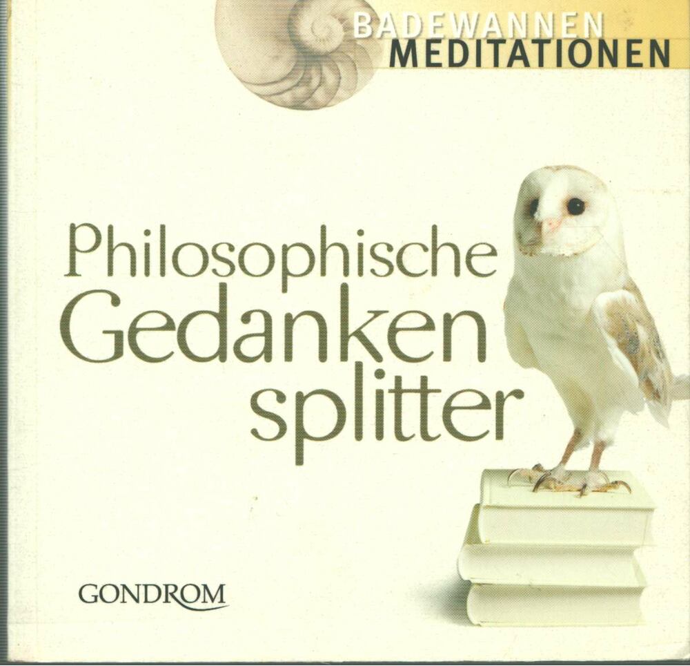 Zittlau, Jörg - Philosophische Gedankensplitter [antikvár]