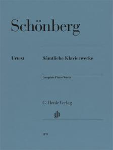 SCHÖNBERG - SÄMTLICHE KLAVIERWERKE
