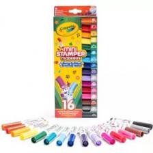 Crayola: Mini mintázó filctoll készlet - 16 db