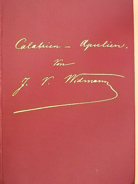 J. V. Widmann - Calabrien-Apulien (gótbetűs) [antikvár]