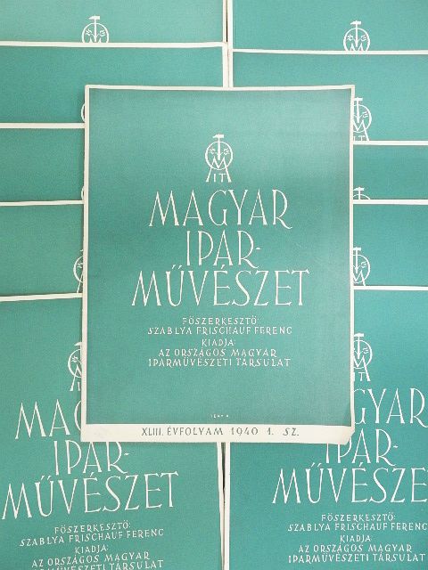 Benedek Rózsi - Magyar Iparművészet 1940. (nem teljes évfolyam) [antikvár]