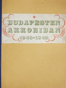 Tempefői János - Budapesten akkoriban 1848-1849 [antikvár]