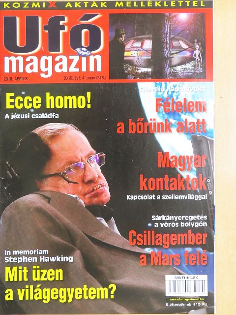 Arany László - Ufómagazin 2018. április [antikvár]