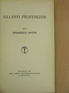 Szomaházy István - Villányi professzor [antikvár]