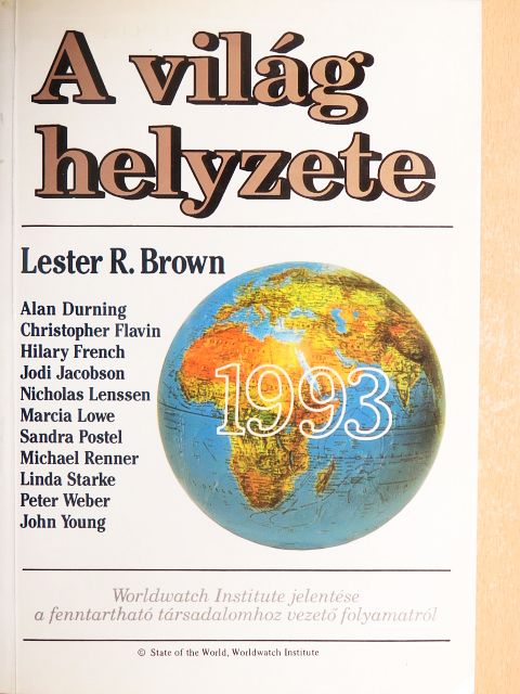 Alan Thein Durning - A világ helyzete 1993 [antikvár]