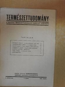 Andreánszky Gábor - Természettudomány 1947. július [antikvár]