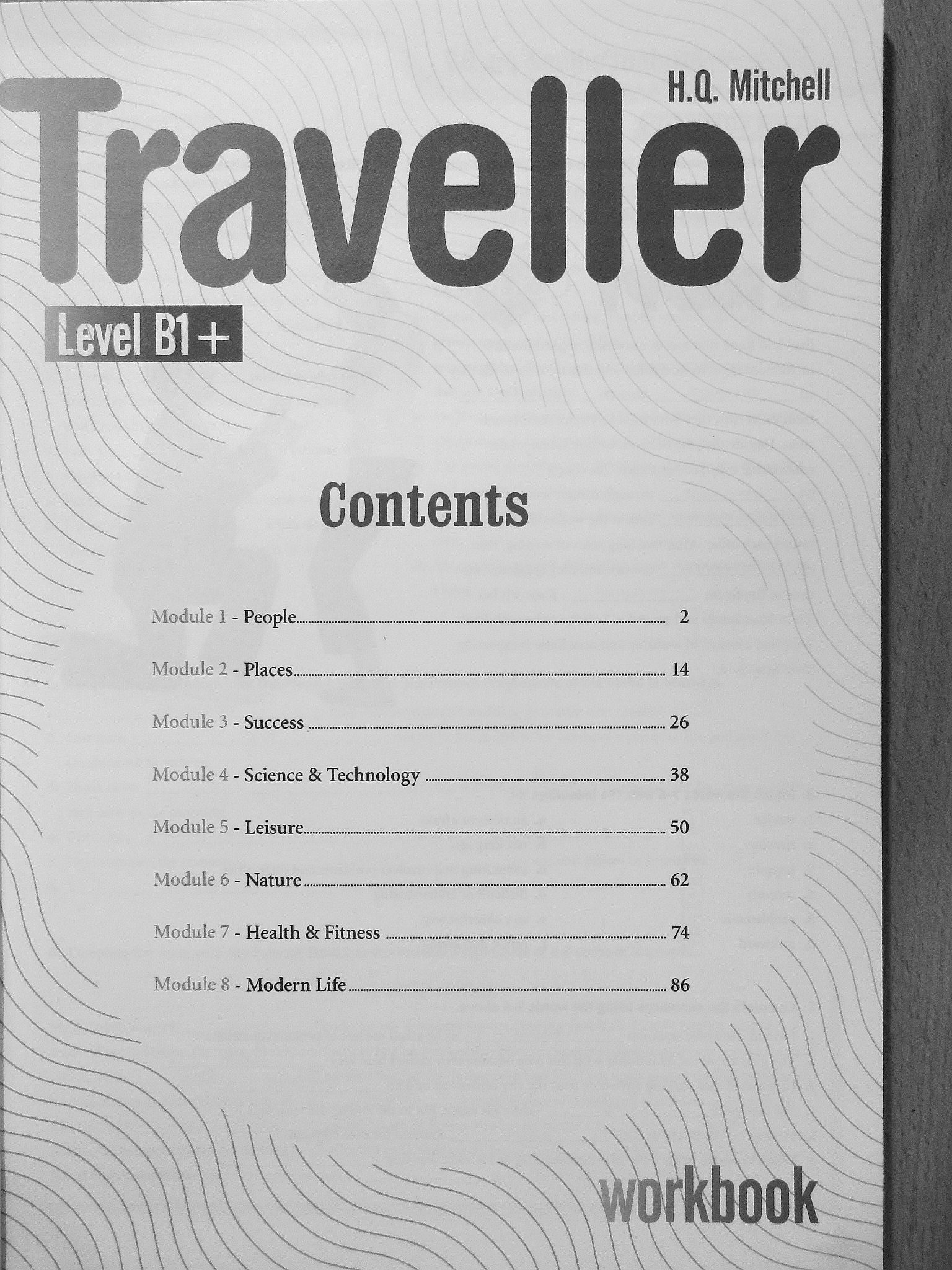 H. Q. Mitchell - Traveller Level B1+ - Workbook - Teacher's edition [antikvár]