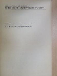 Dr. Andrási Andor - A vas felszívódása az égett betegek gyomor-bélcsatornájából [antikvár]