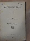 Sutherland Edwards - Pontefract lord [antikvár]