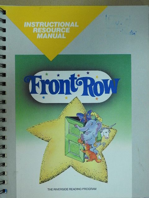 Barbara D. Stoodt - Front Row - Instructional Resource Manual [antikvár]