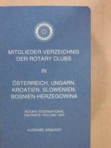 Mitglieder-Verzeichnis der Rotary Clubs [antikvár]