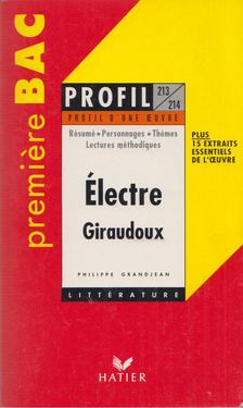 Philippe Grandjean - Electre de Jean Giraudoux [antikvár]