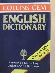 Collins Gem English Dictionary [antikvár]