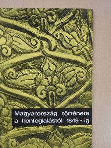 Dienes István - Magyarország története a honfoglalástól 1849-ig [antikvár]