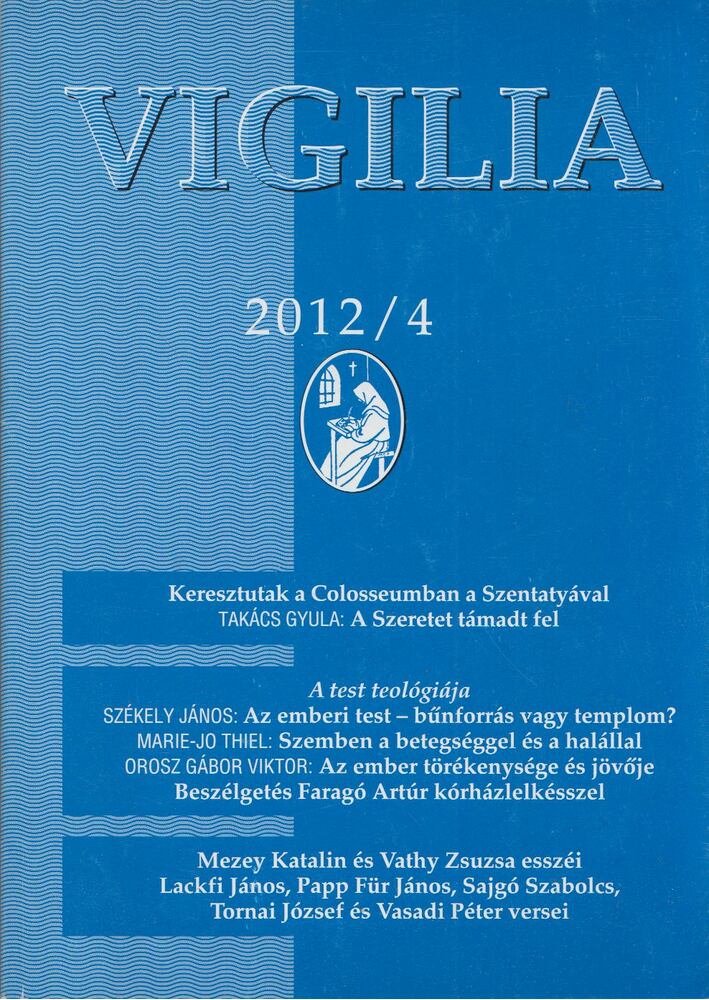 Lukács László - Vigilia 2012/4 [antikvár]
