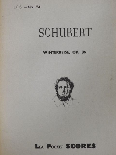Franz Schubert - Winterreise, Op. 89 [antikvár]