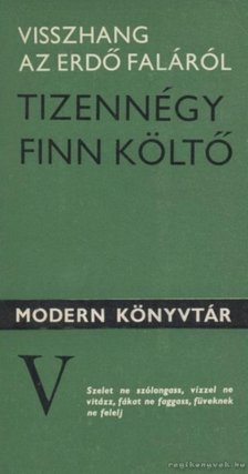 Gombár Endre - Visszhang az erdő faláról [antikvár]