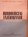 Dr. Bencze Géza - Hidrológiai Tájékoztató 1978. [antikvár]