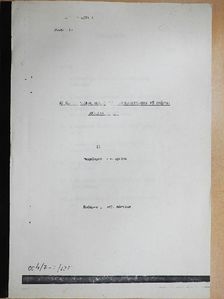Az életszinvonal hosszu távu fejlesztésének fő irányai 1980-2000 között II. [antikvár]
