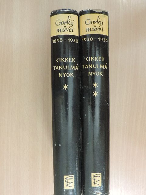 Gorkij - Cikkek, tanulmányok I-II. [antikvár]