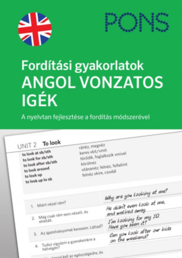 Magdalena Filak, Filip Radej - PONS Fordítási gyakorlatok - Angol vonzatos igék [antikvár]