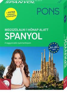 PONS Megszólalni 1 hónap alatt - Spanyol (könyv + CD)