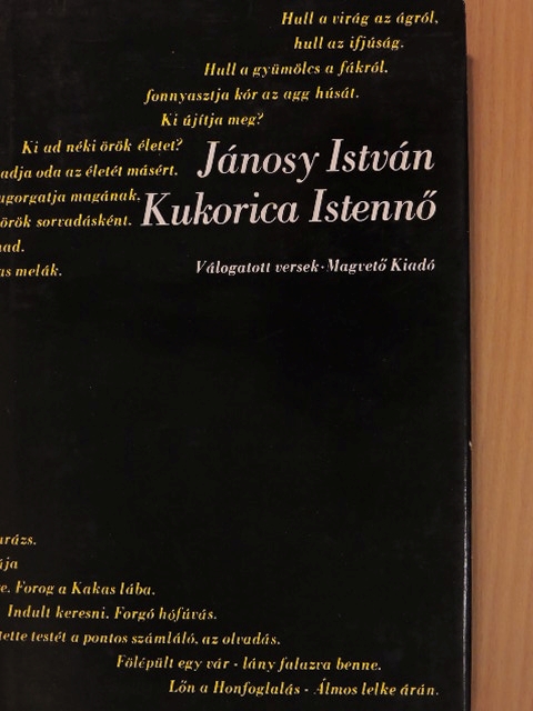 Jánosy István - Kukorica Istennő [antikvár]