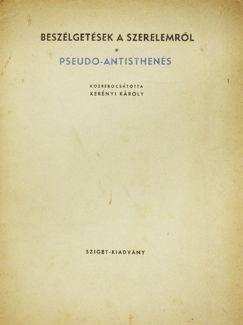 Beszélgetések a szerelemről [antikvár]