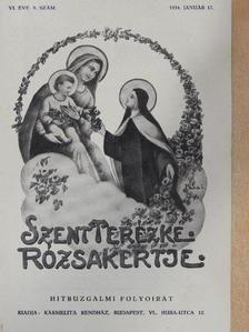 Breyer István - Szent Terézke rózsakertje 1934. január 17. [antikvár]