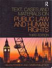 Helen Fenwick, Gavin Phillipson - Text, Cases and Materials on Public Law and Human Rights [antikvár]