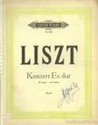 Liszt, Franz - Liszt - Konzert Es dur [antikvár]