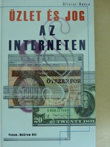 Olivier Hance - Üzlet és jog az Interneten [antikvár]
