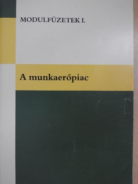 Németh Márta - A munkaerőpiac [antikvár]