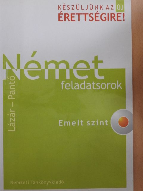 Lázár Györgyné - Német feladatsorok - CD-vel [antikvár]