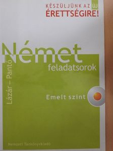 Lázár Györgyné - Német feladatsorok - CD-vel [antikvár]