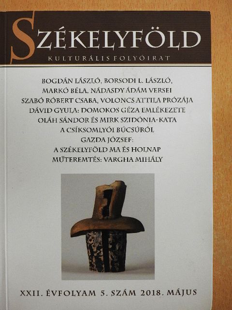 Bogdán László - Székelyföld 2018. május [antikvár]