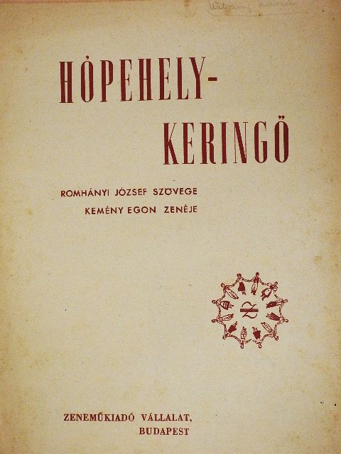 Kemény Egon - Hópehely-keringő [antikvár]