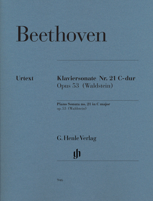 BEETHOVEN - KLAVIERSONATE NR.21 C-DUR OP.53 (WALDSTEIN) URTEXT (GERTSCH / PERAHIA)