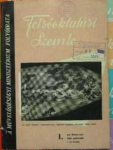 Barcza József - Felsőoktatási Szemle 1963. január-december [antikvár]