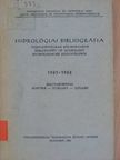 Hidrológiai bibliográfia 1961-1962 [antikvár]