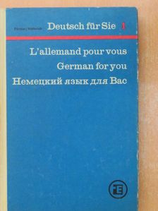 Gertraud Heinrich - Deutsch für Sie 1 [antikvár]