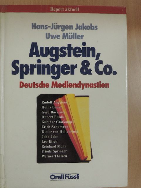 Gerd Bucerius - Augstein, Springer & Co. [antikvár]